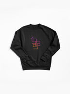 1985 Lines Pullover Sweatshirt Retro Aesthetic Geometric Print